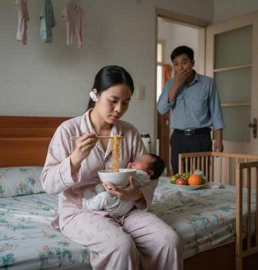 Đi làm xa mỗi tháng gửi về cho mẹ 20 triệu nuôi vợ mới si::nh, lúc về ch::ết điếng khi thấy vợ bế con ngồi ăn mì tôm